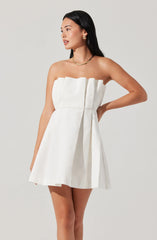 Lbruh Clemira Pleated Mini Dress