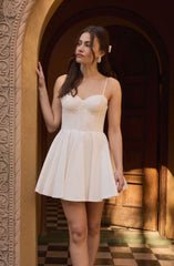 Lbruh Fenna Textured Corset Mini Dress