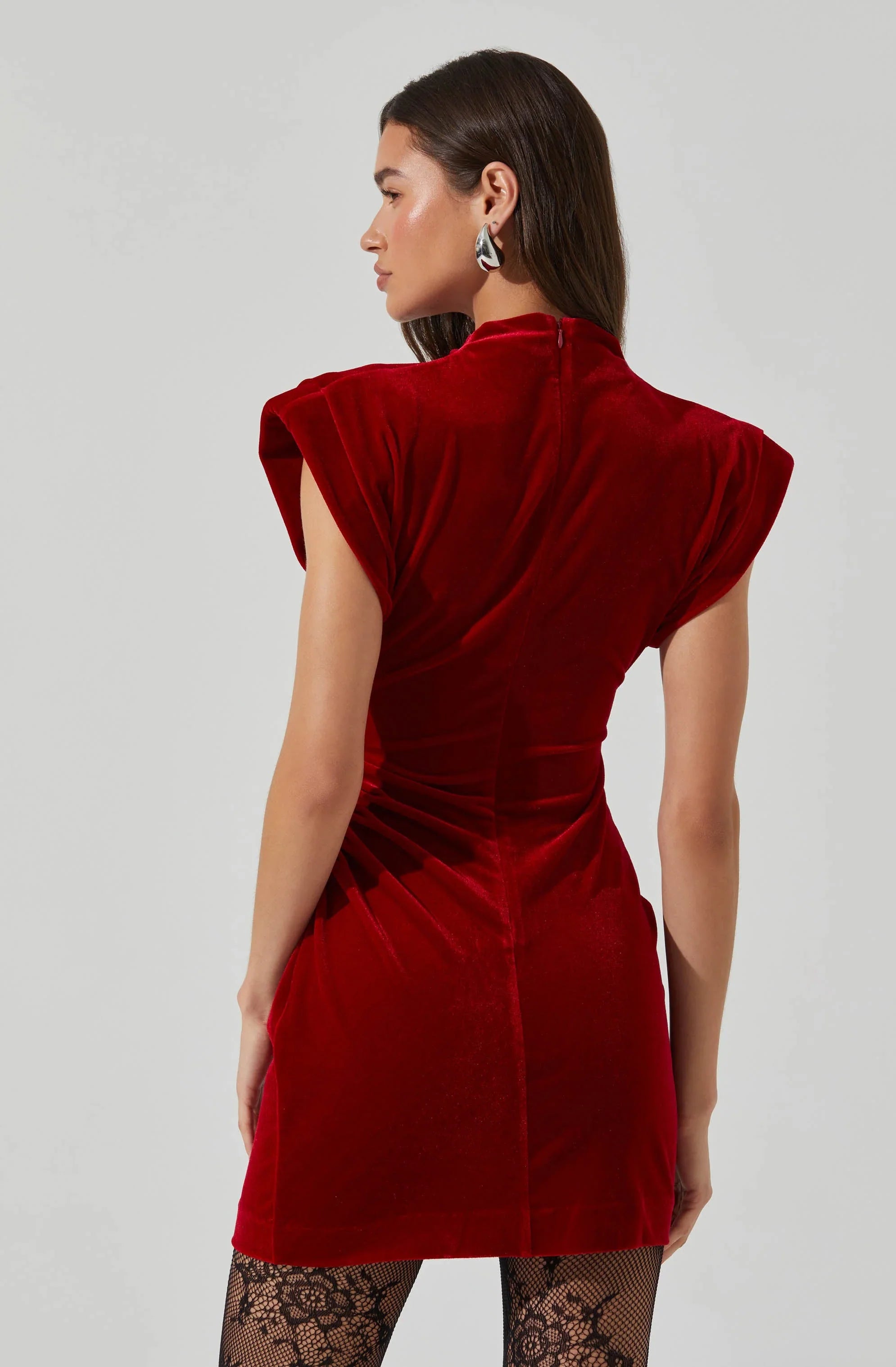Lbruh Ila Velvet Mini Dress