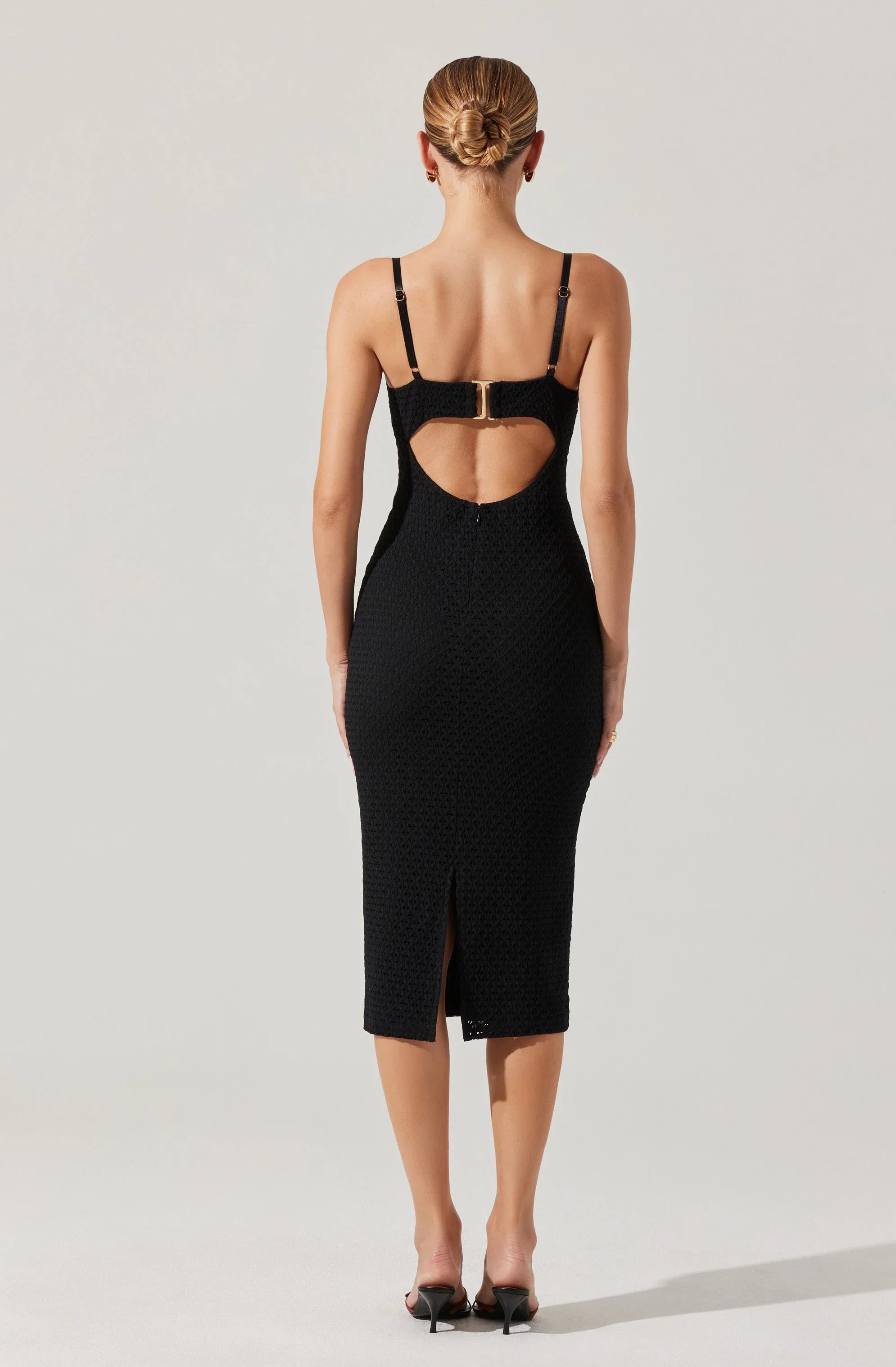 Lbruh Jaida Bustier Bodycon Midi Dress