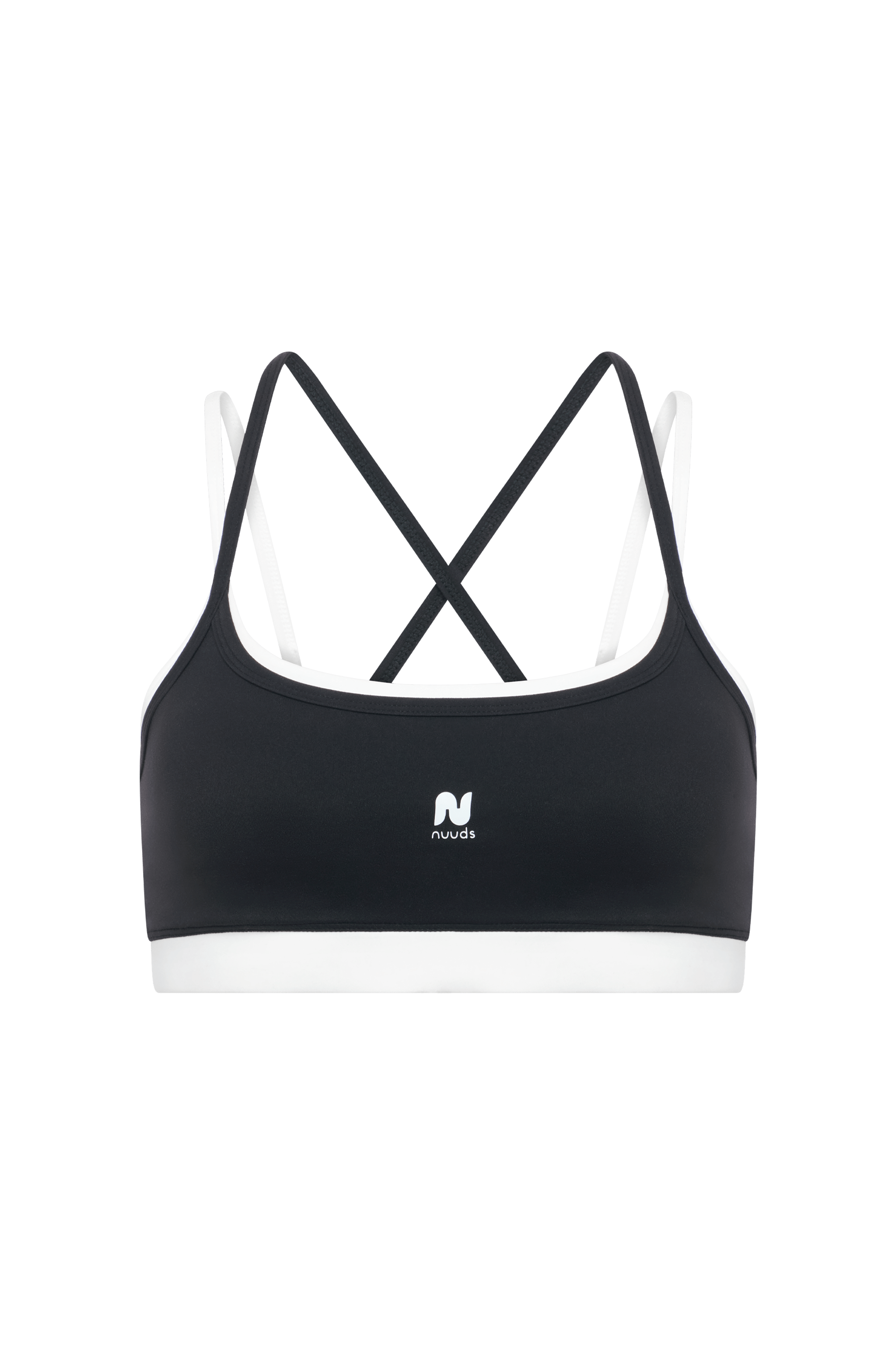 Motion Contrast Layering Bra | Black