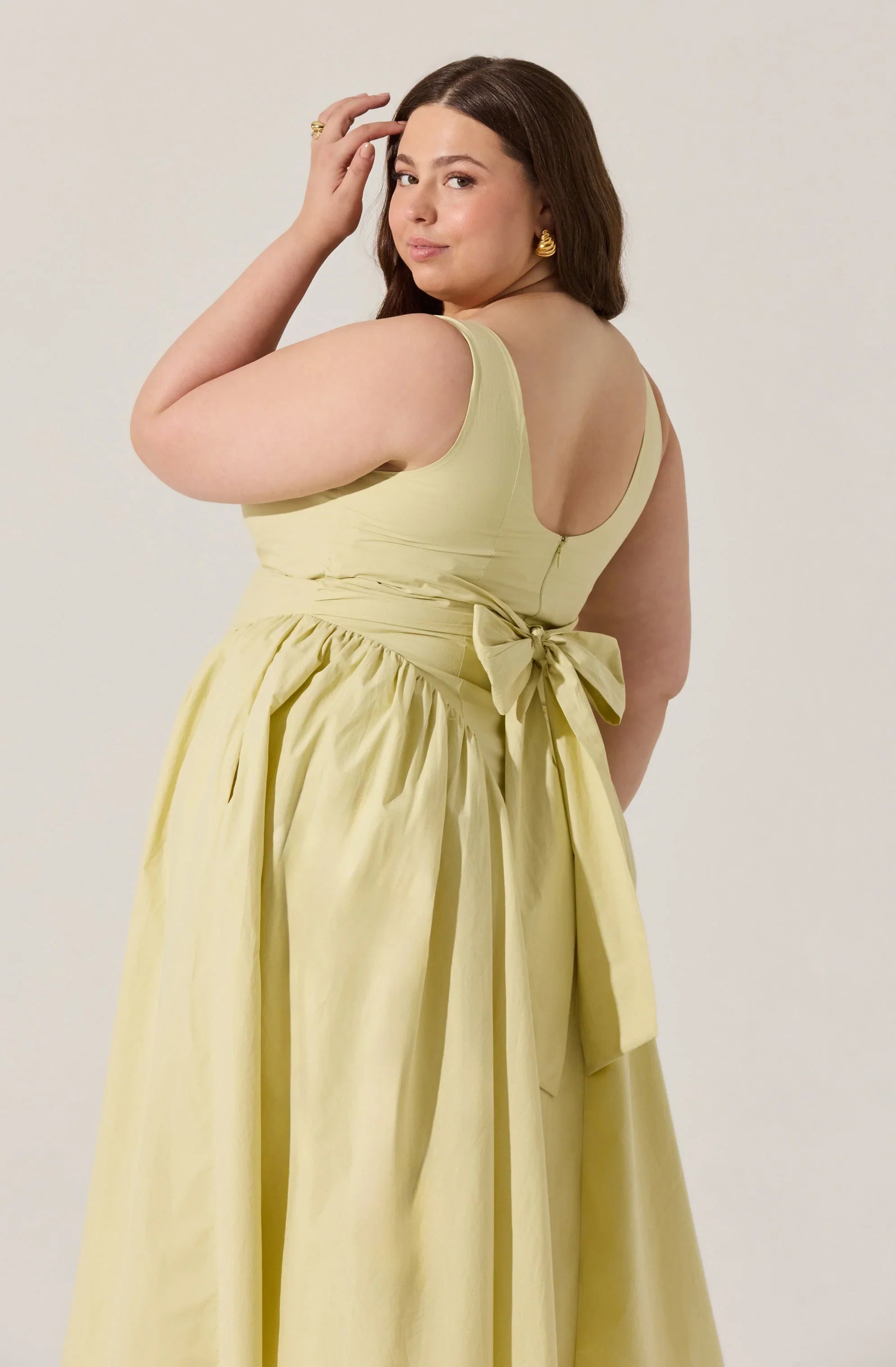 Lbruh Vinya Poplin Drop Waist Dress