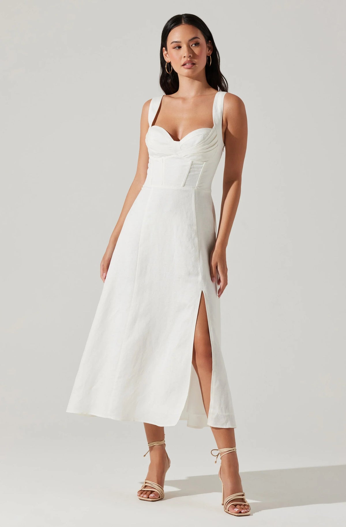 Lbruh Estella Corset Midi Dress