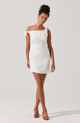 Lbruh Lora Off-Shoulder Mini Dress