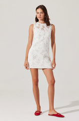Lbruh Madge Crochet Lace Mini Dress
