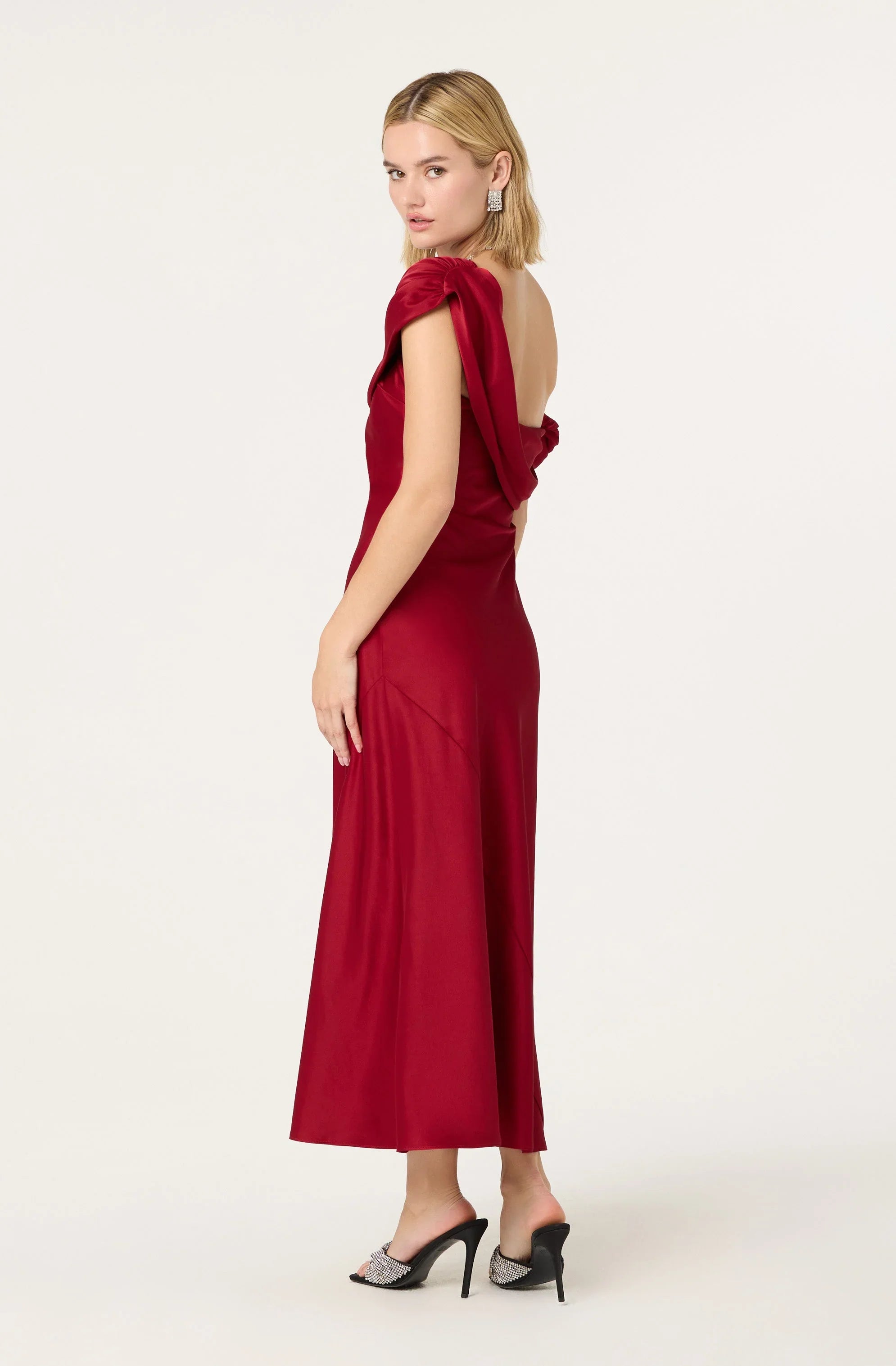 Lbruh Alyssia One Shoulder Maxi Dress