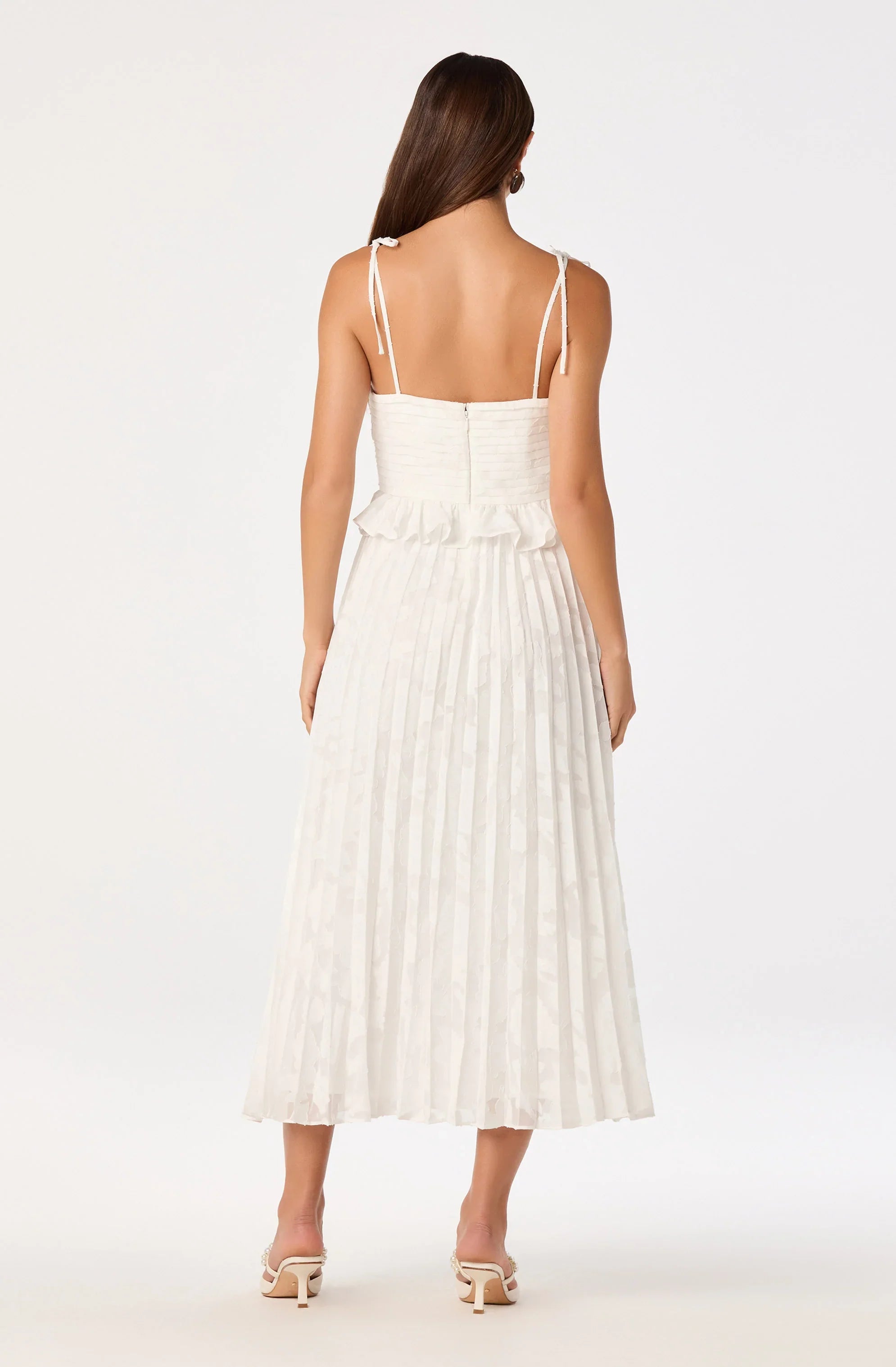 Inixyf Emerys Pleated Midi Dress
