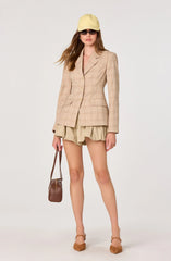 Inixyf Valor Plaid Tailored Blazer