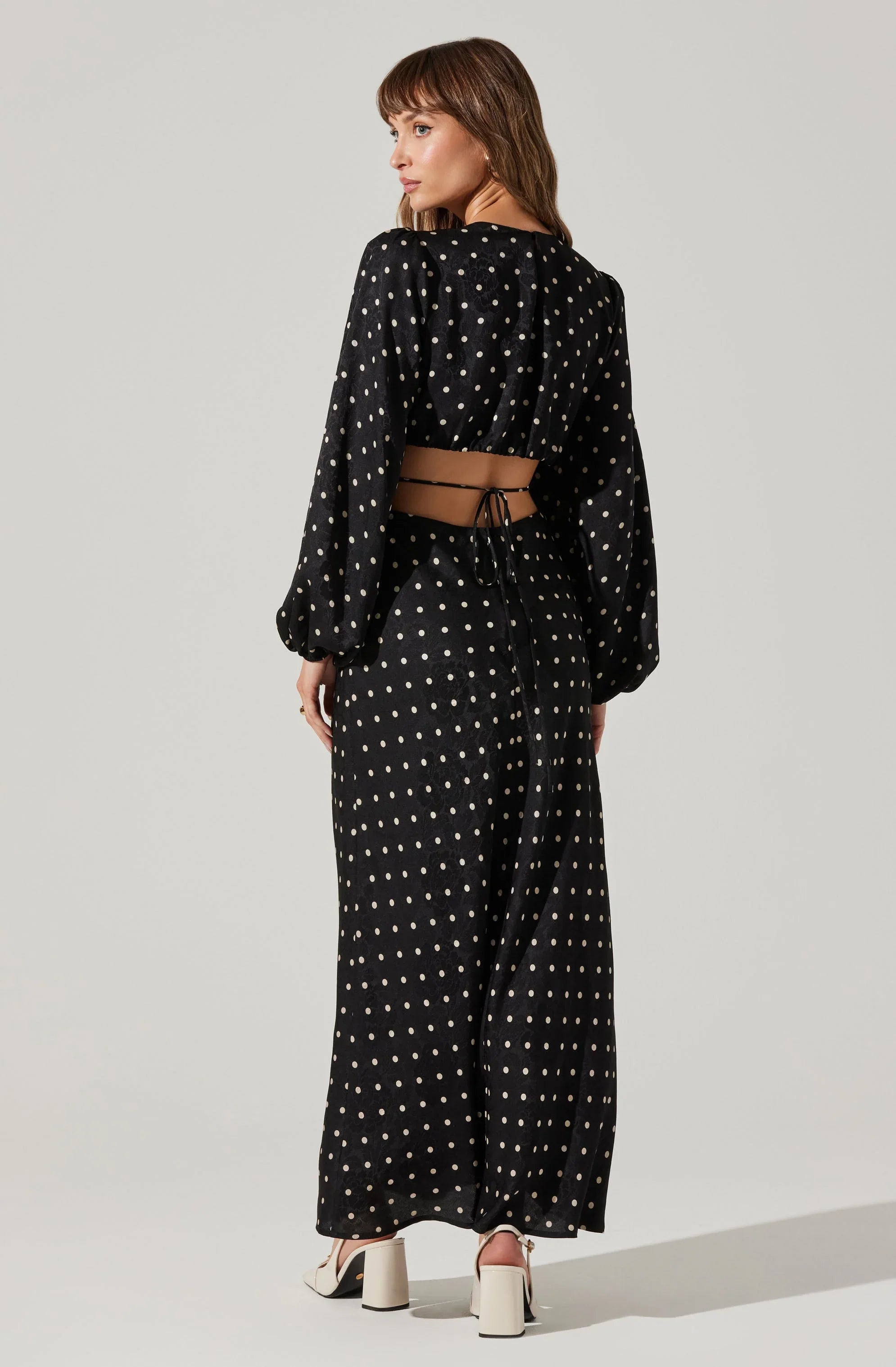 Lbruh Quinn Floral Cutout Maxi Dress
