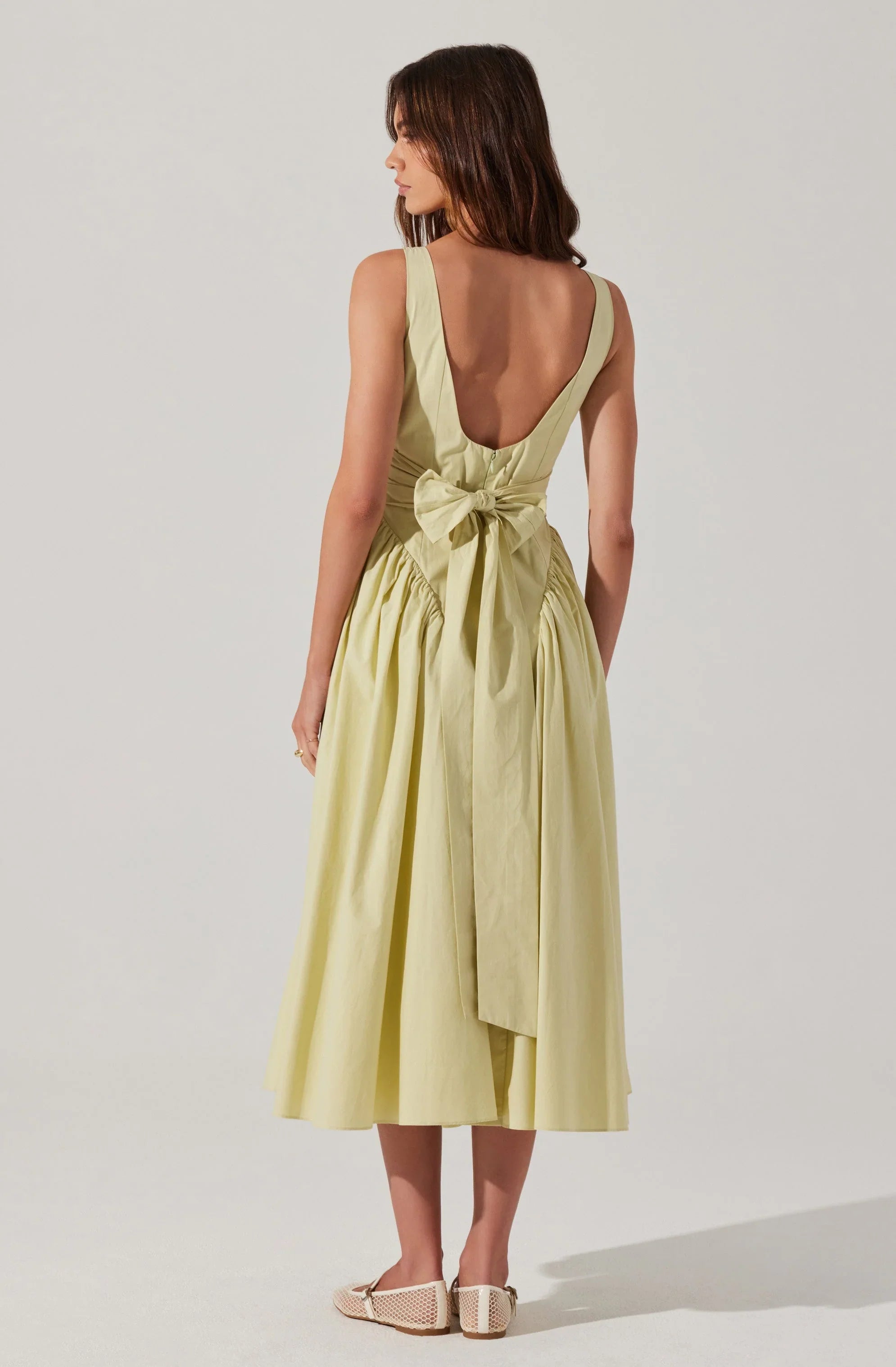 Lbruh Vinya Poplin Drop Waist Dress