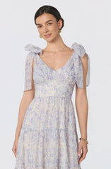 Inixyf Lenora Floral Tiered Maxi Dress