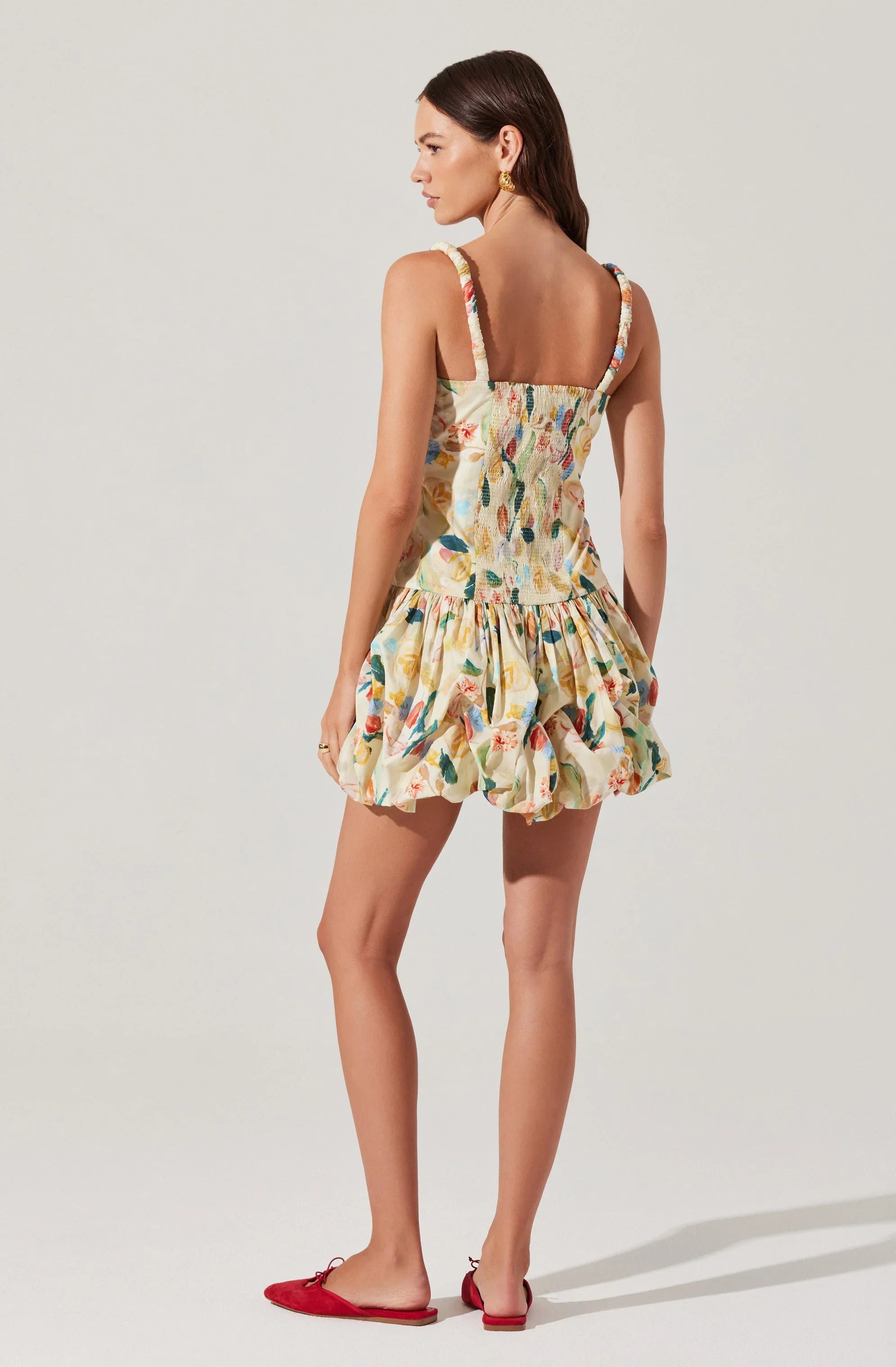 Lbruh Keyla Floral Bubble Dress