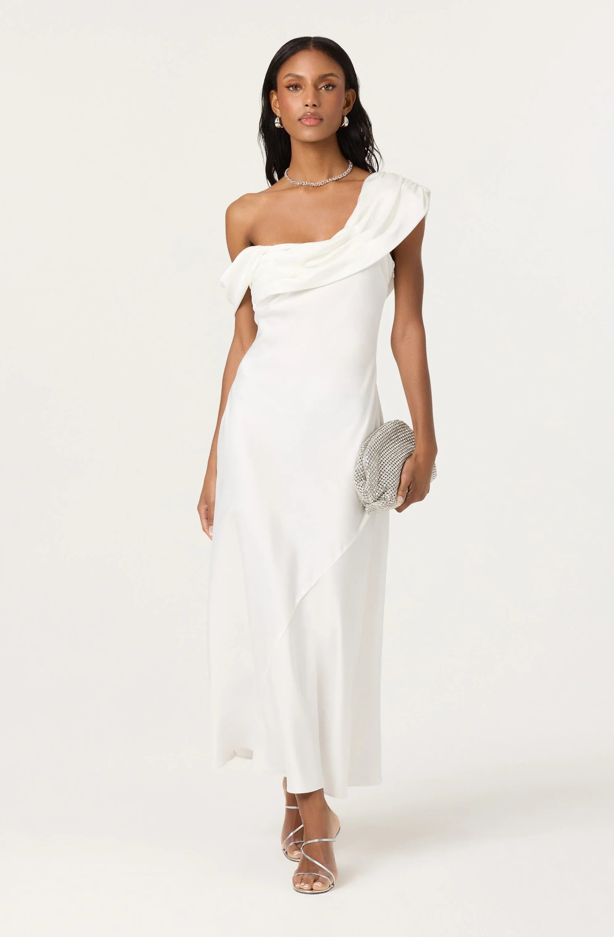 Lbruh Alyssia One Shoulder Maxi Dress