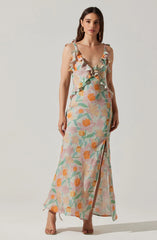 Lbruh Sorbae Floral Maxi Dress