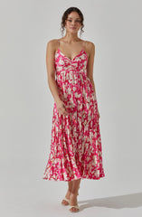 Lbruh Maeve Pleated Midi Dress