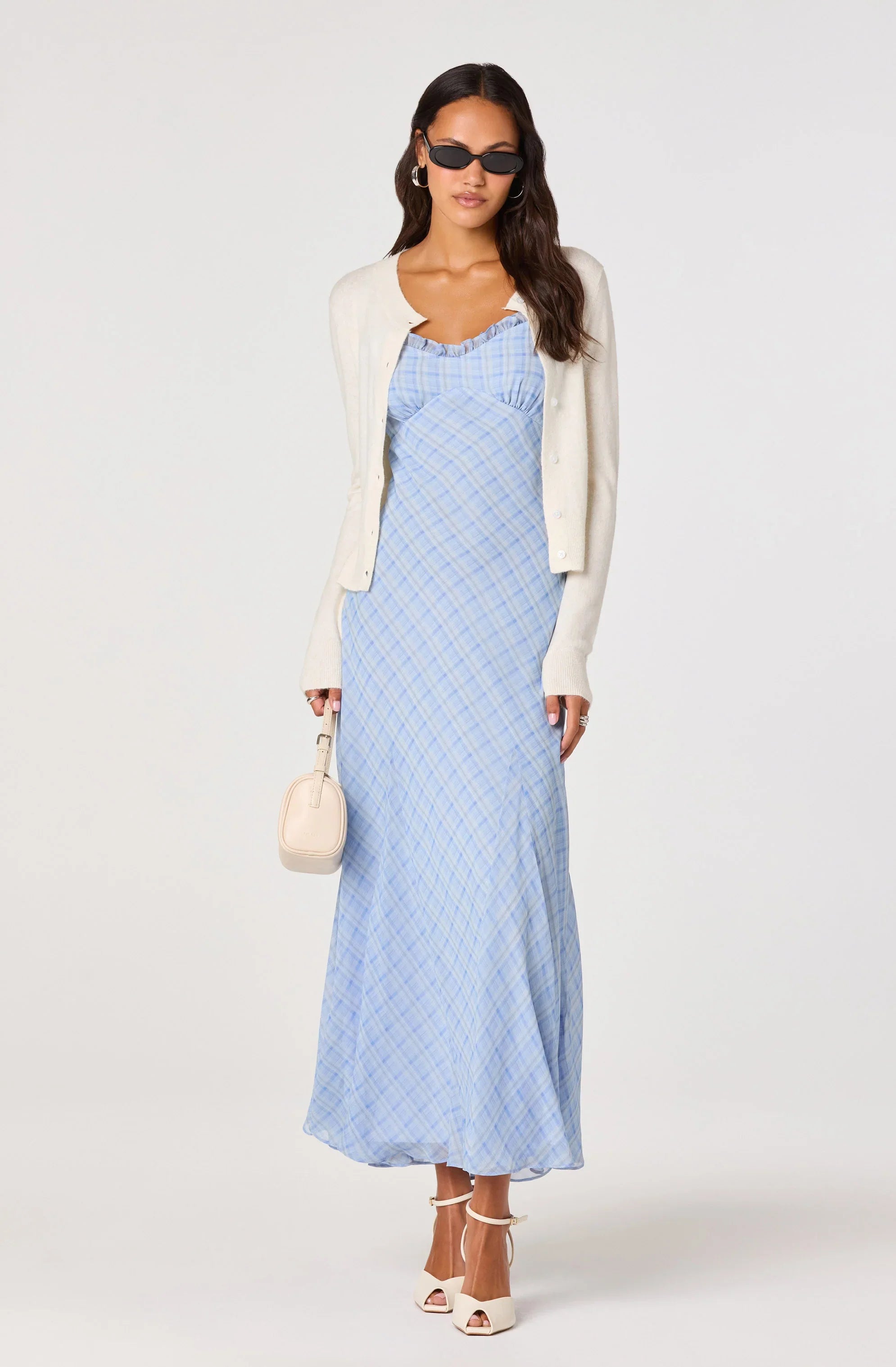 Inixyf Mary Classic Button Front Cardigan