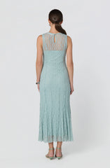 Inixyf Annabella Semi-Sheer Lace Maxi Dress