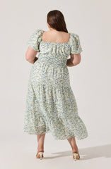 Lbruh Florentina Floral Tiered Maxi Dress