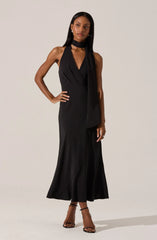 Lbruh Hilaire Halter Midi Dress