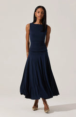 Inixyf Melisandre High Neck Maxi Dress