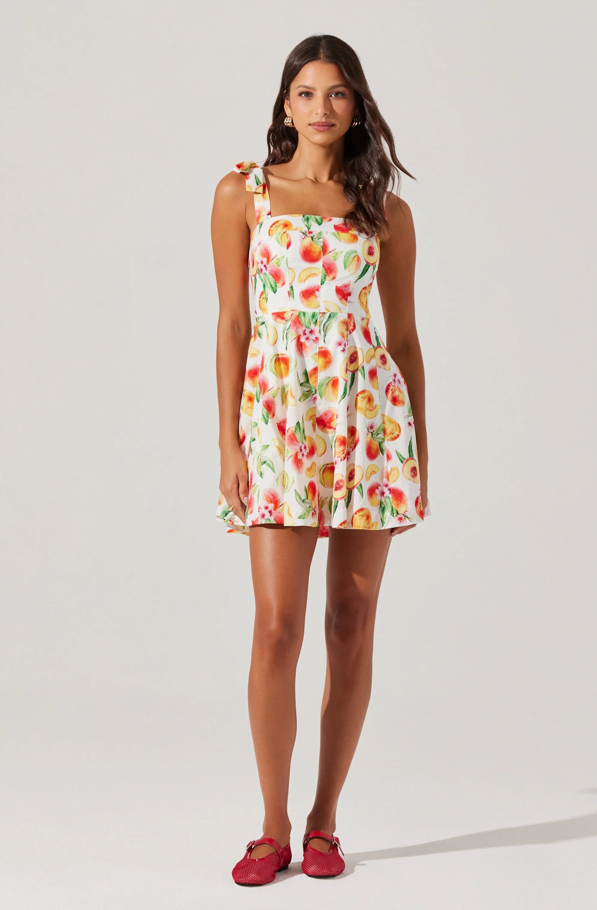 Lbruh Tinesha Bow Strap Mini Dress