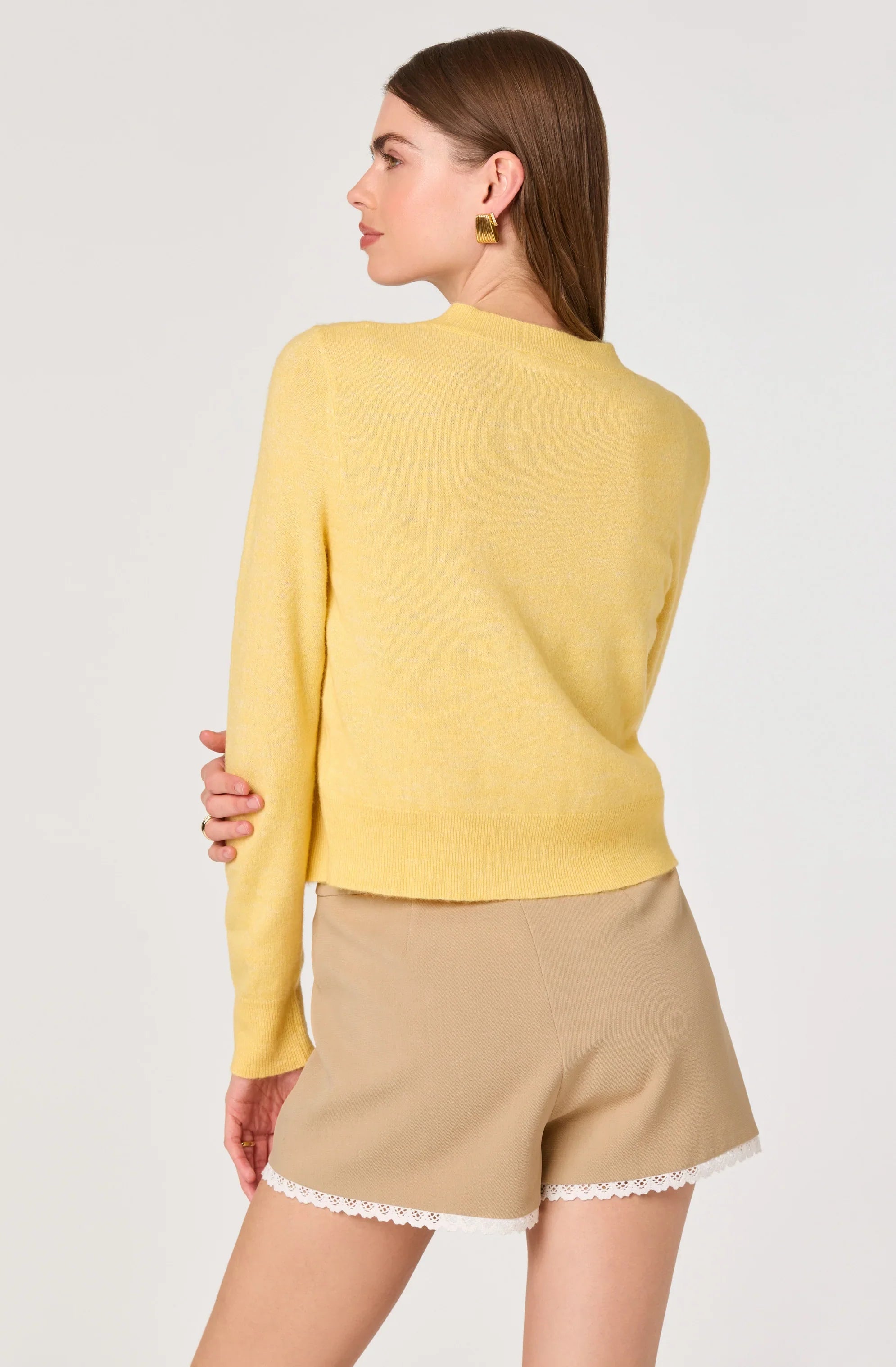 Inixyf Mary Classic Button Front Cardigan