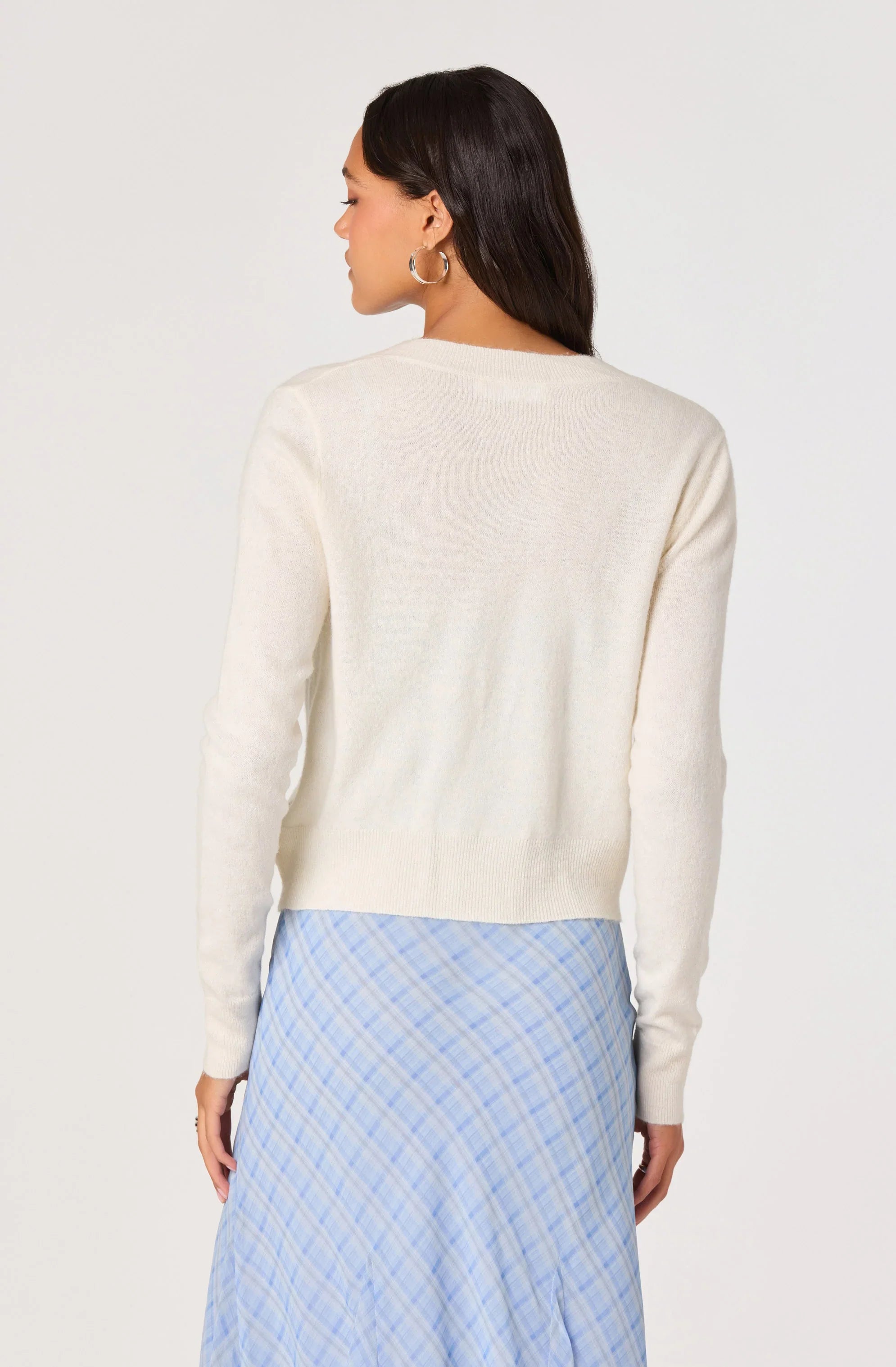 Inixyf Mary Classic Button Front Cardigan