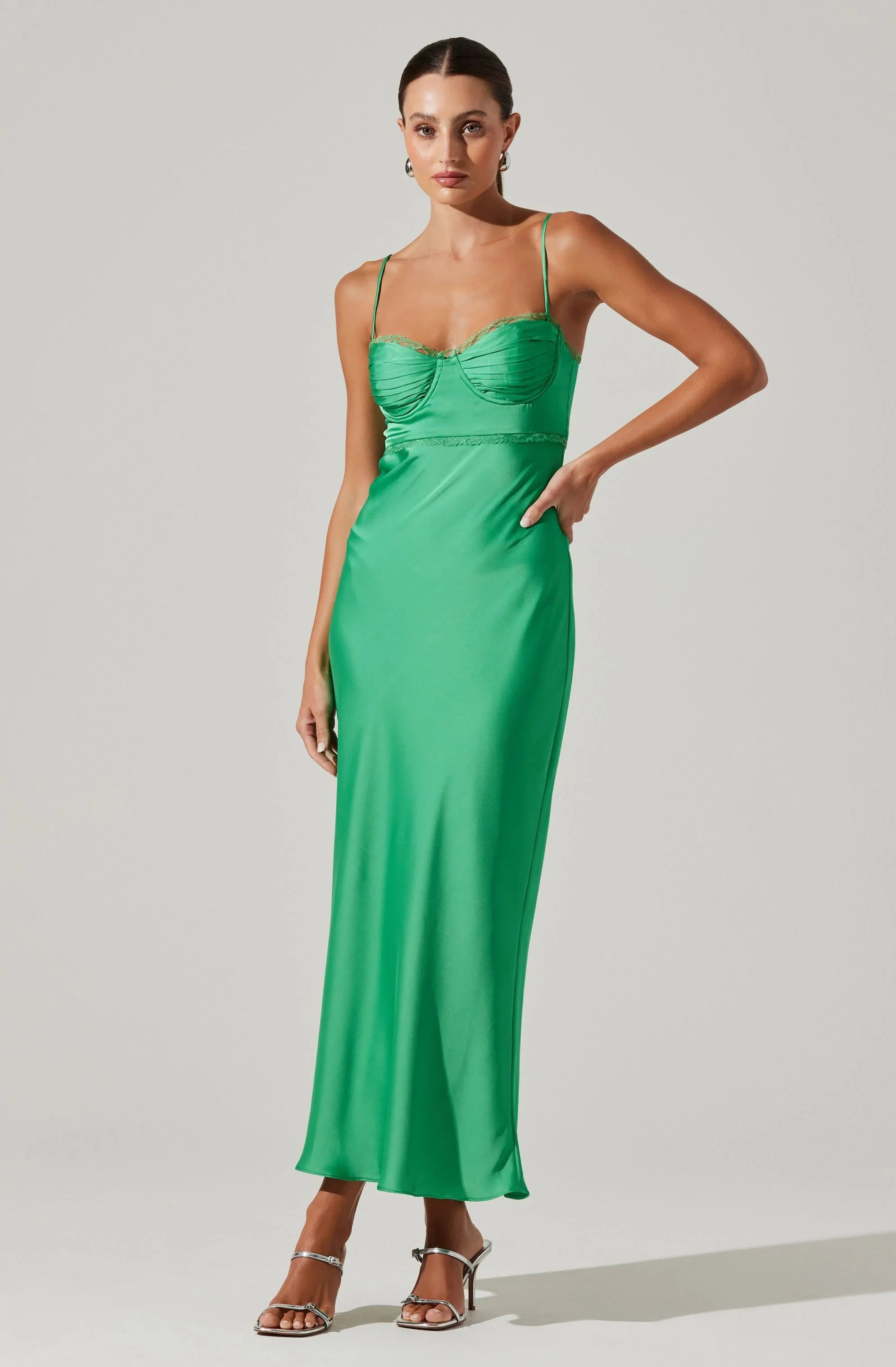 Lbruh Florianne Satin Maxi Dress
