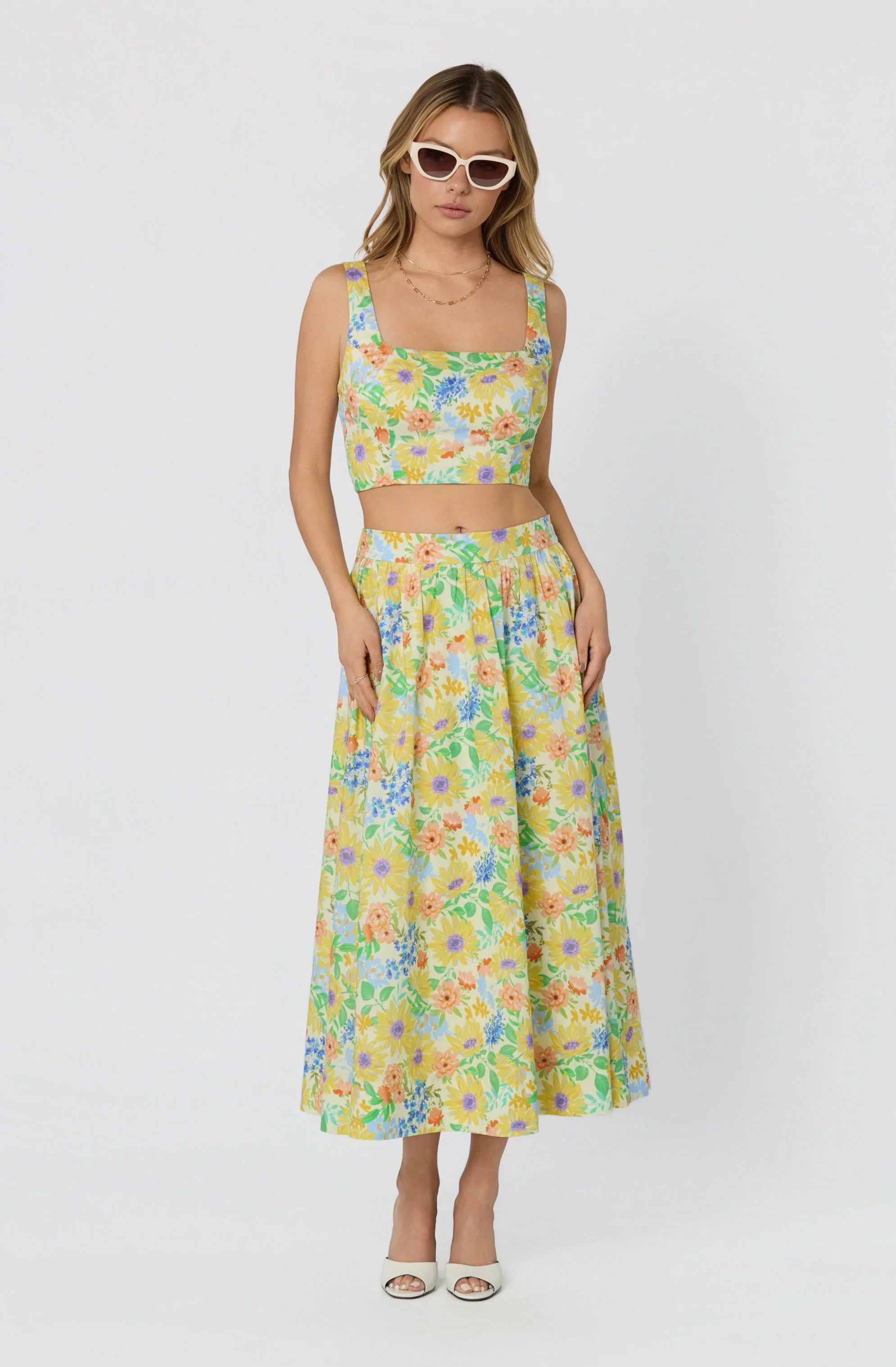 Inixyf Jolie Floral Crop Top