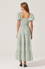 Lbruh Florentina Floral Tiered Maxi Dress