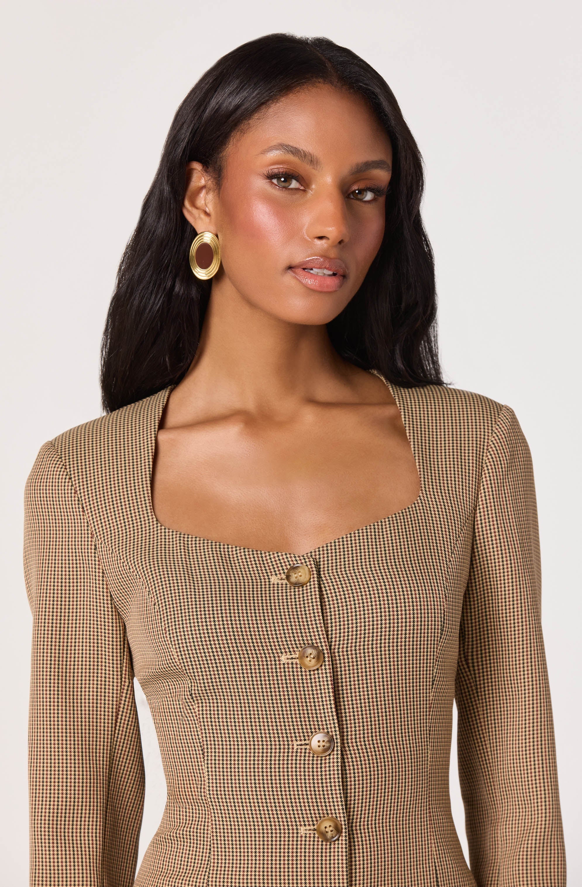 Lbruh Tailored Sweetheart Mini Dress