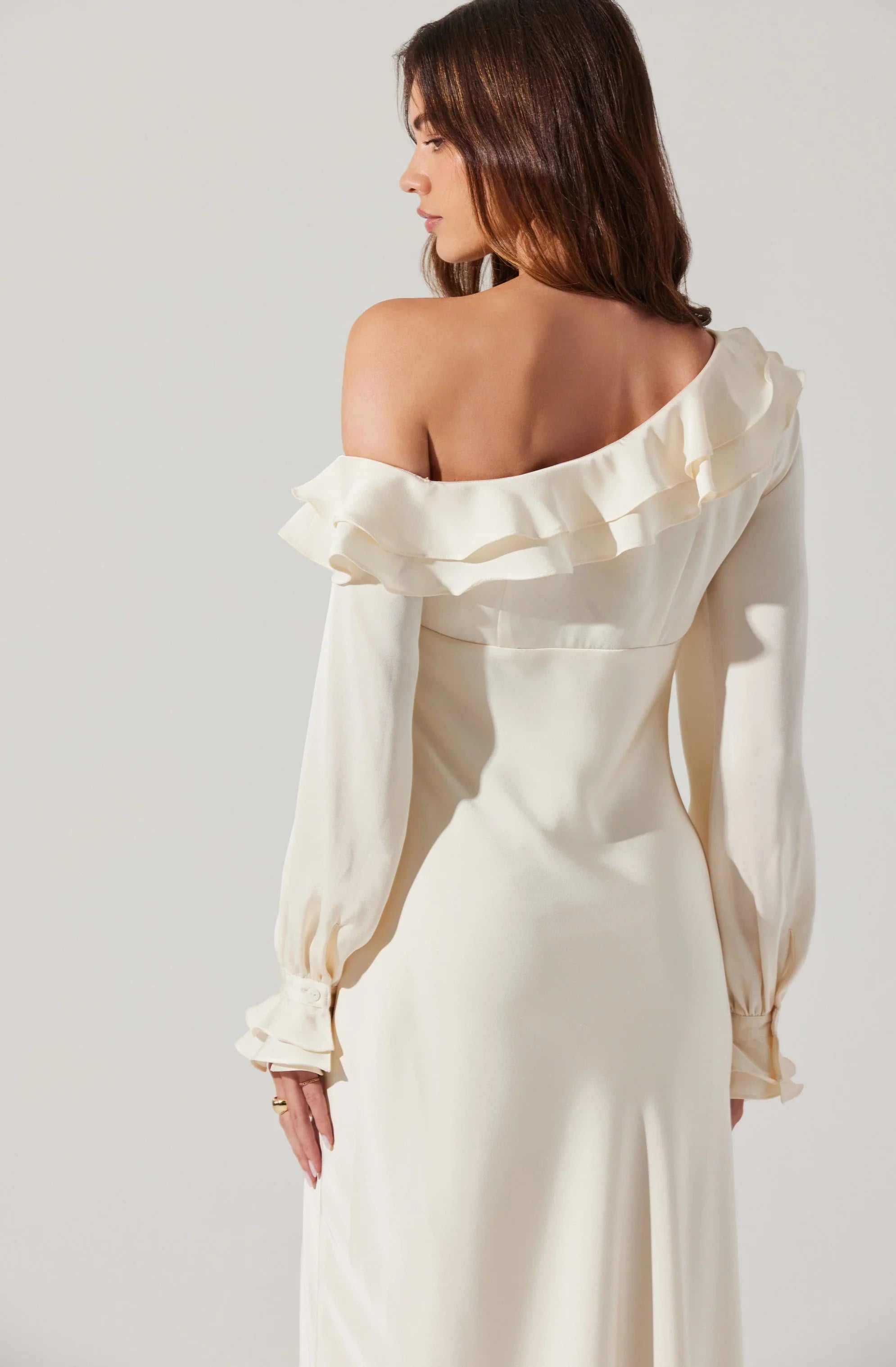 Lbruh Coraline Satin Midi Dress