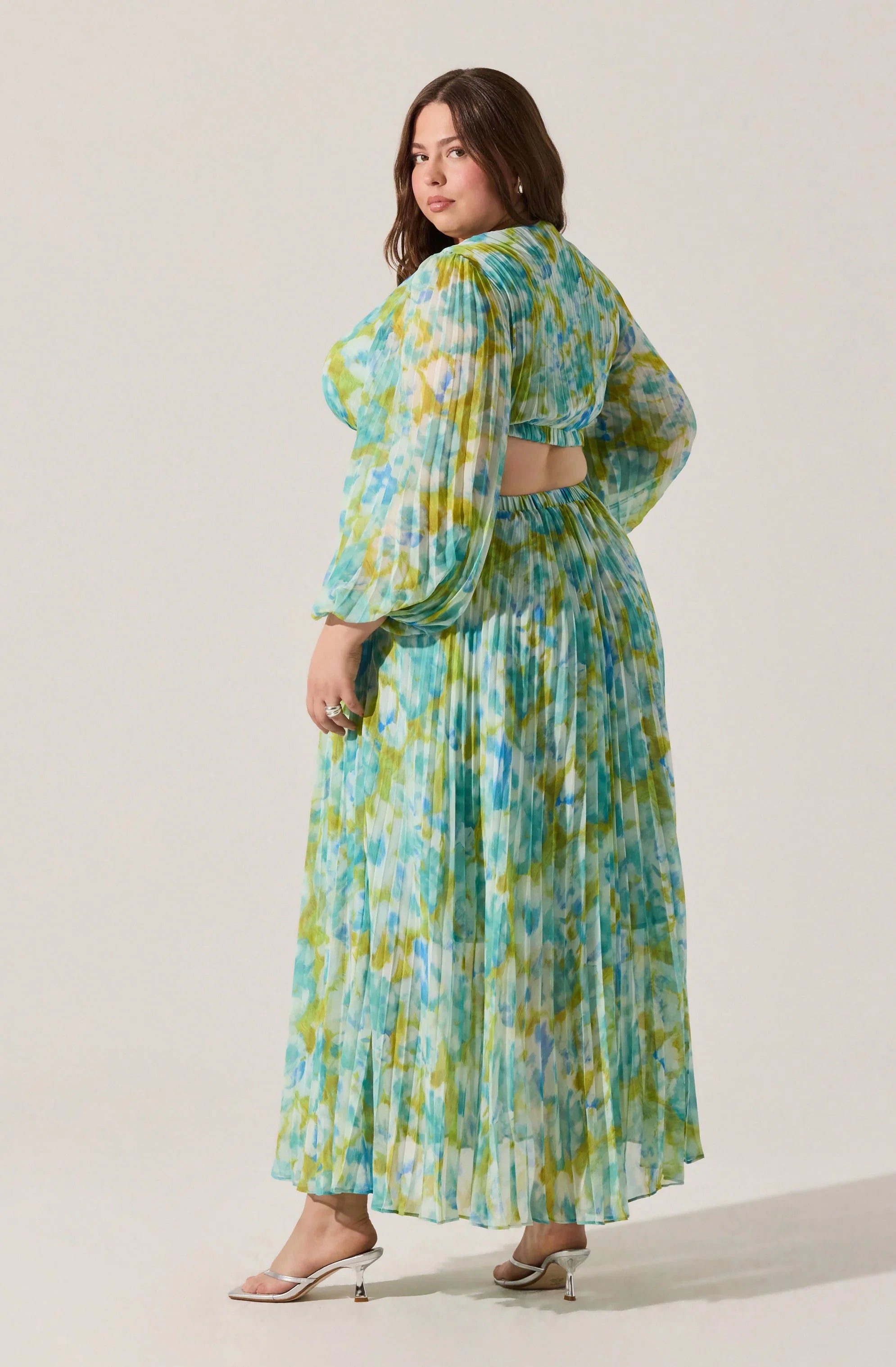 Lbruh Revery Floral Long Sleeve Maxi Dress