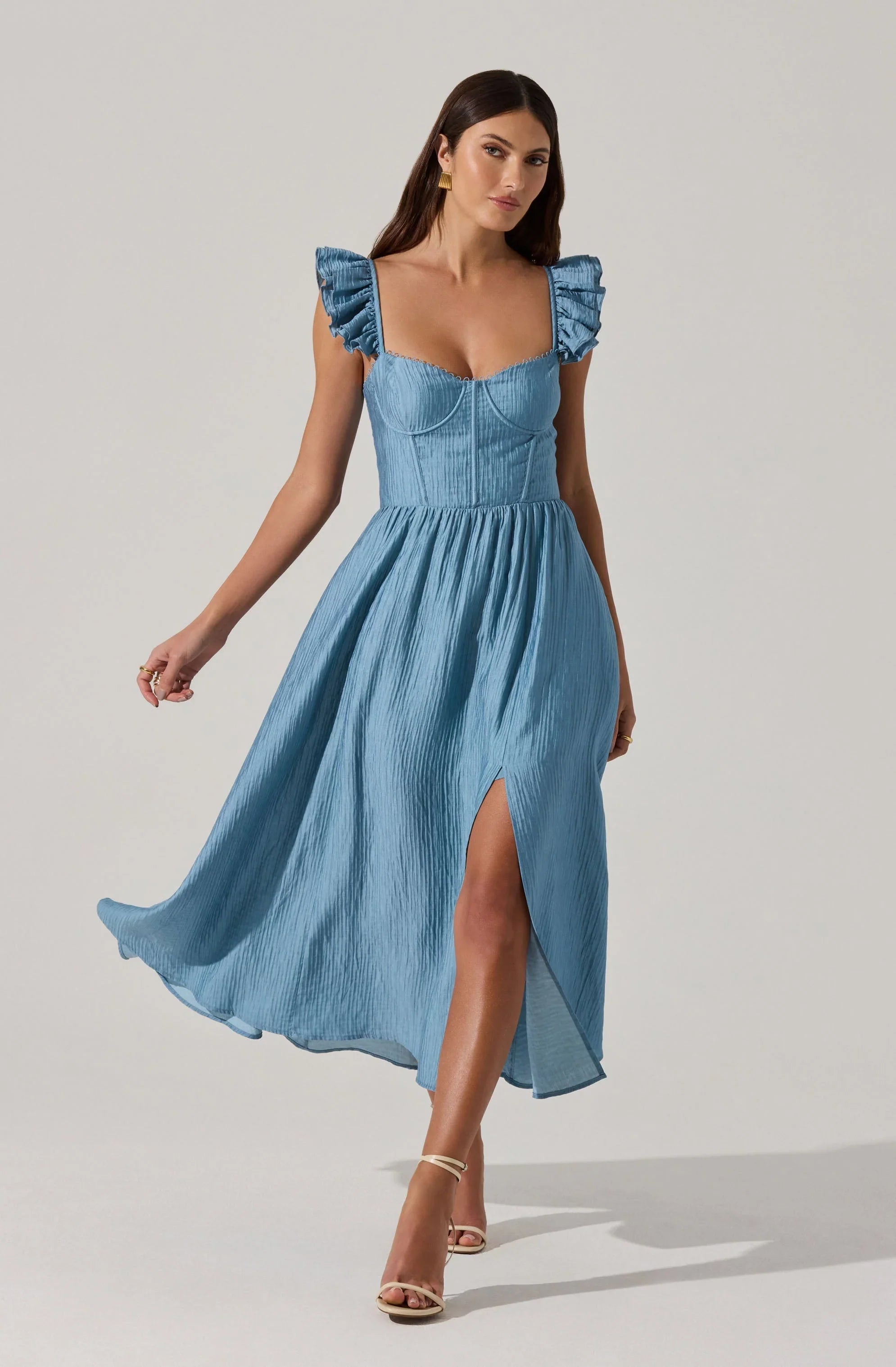 Lbruh Wedelia Bustier Midi Dress