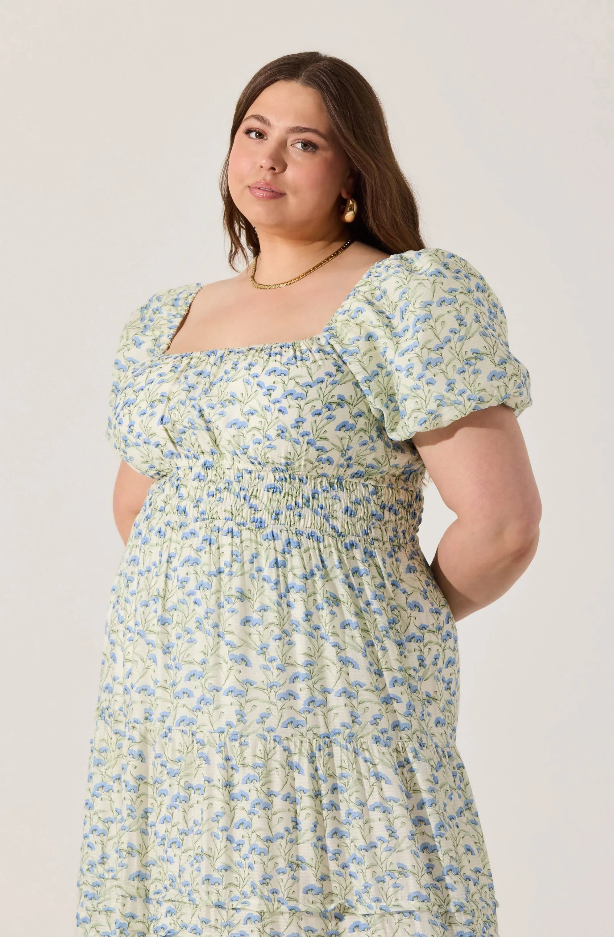 Lbruh Florentina Floral Tiered Maxi Dress