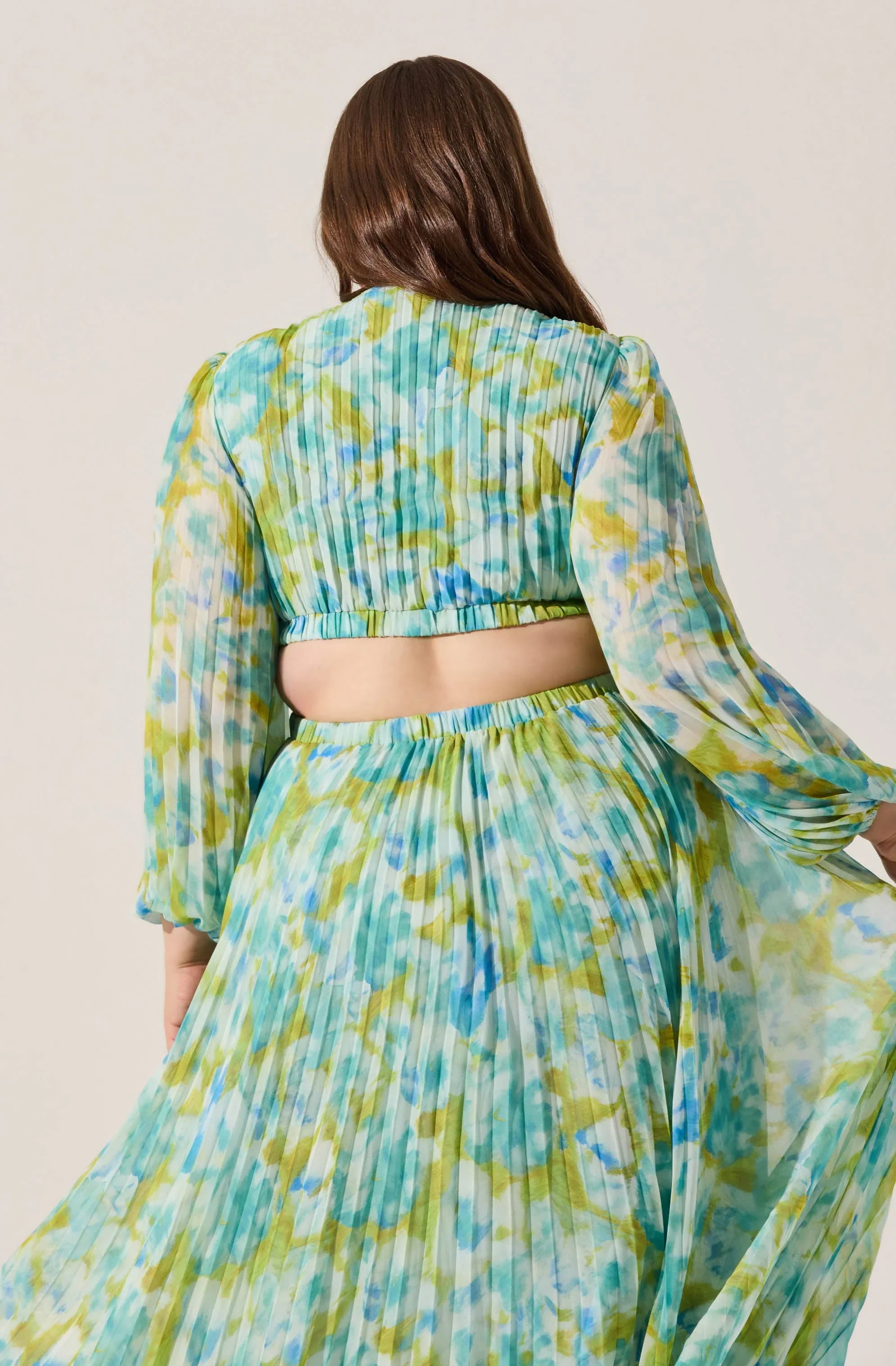 Lbruh Revery Floral Long Sleeve Maxi Dress