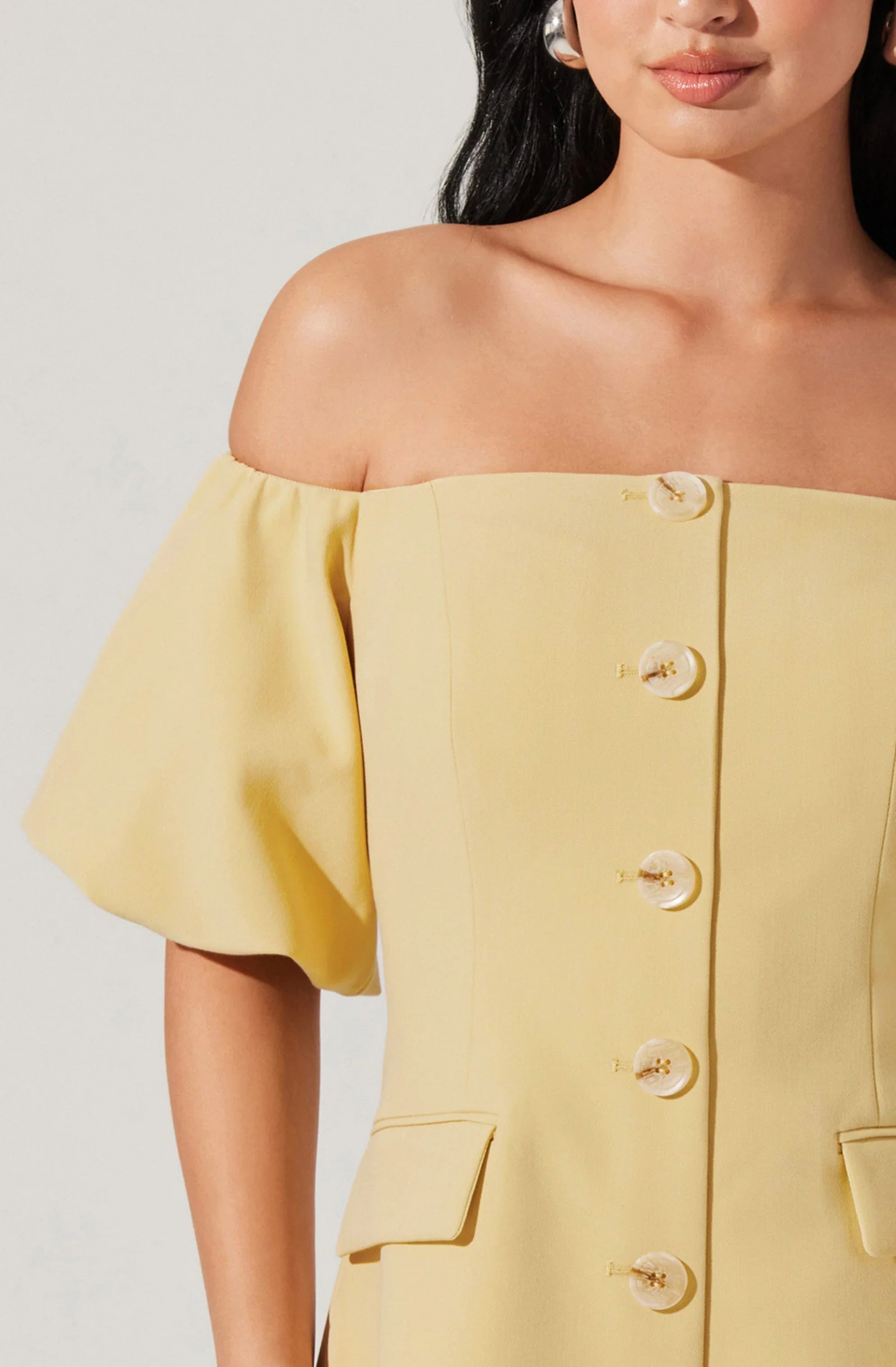 Lbruh Biviana Off Shoulder Mini Dress