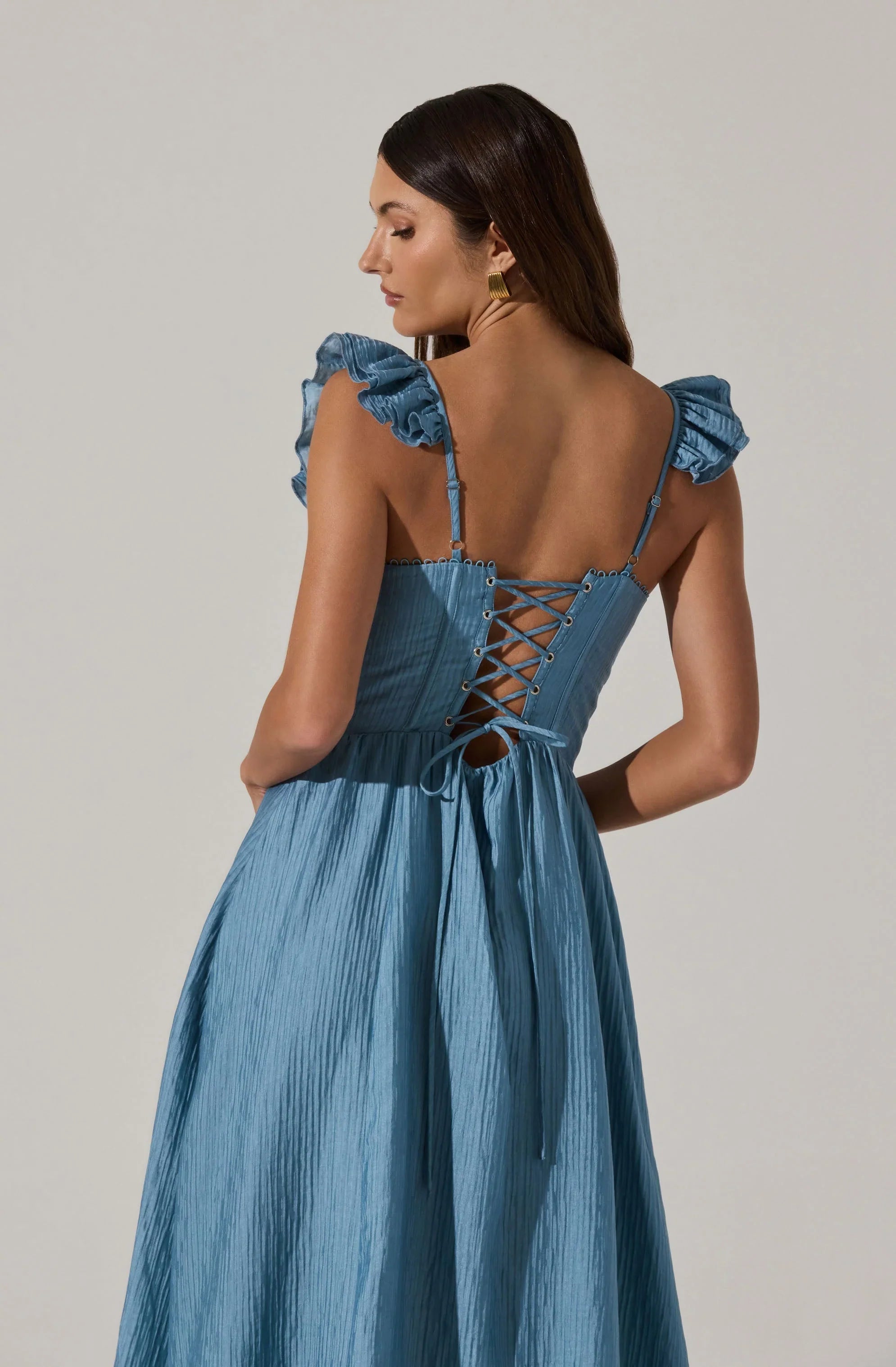 Lbruh Wedelia Bustier Midi Dress
