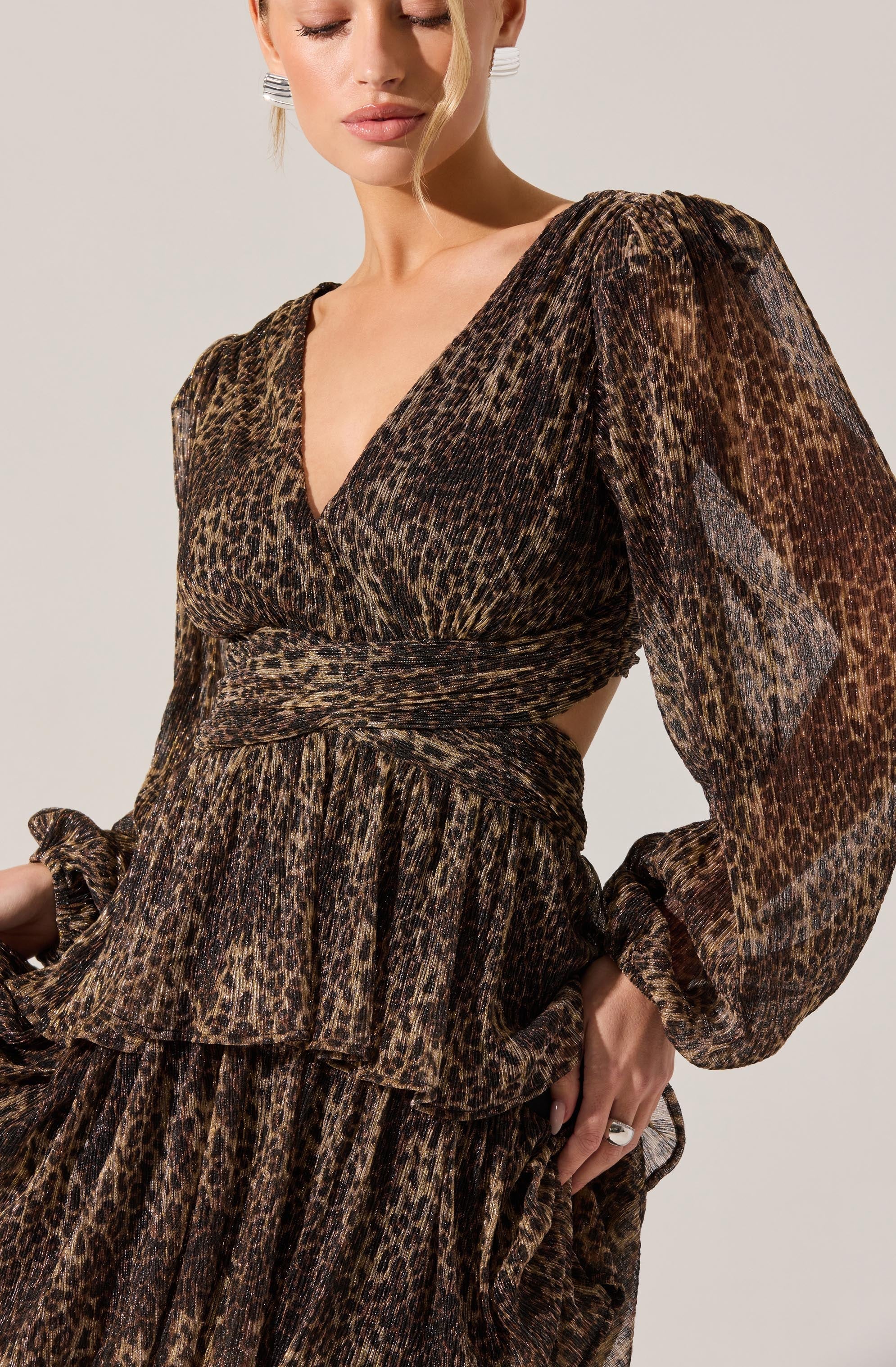 Lbruh Anora Floral Tiered Maxi Dress