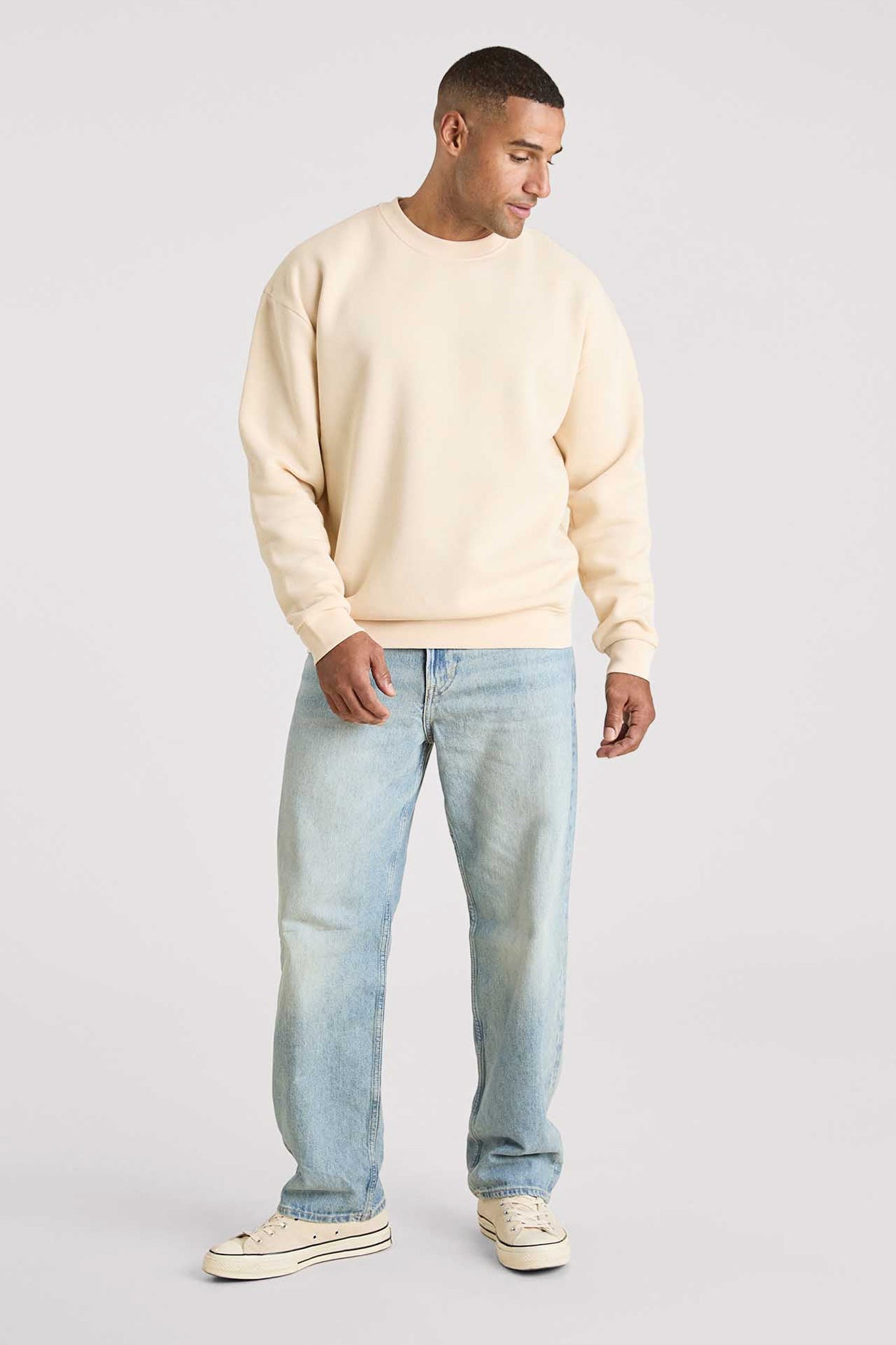 Men's Classic Crewneck Sweatshirt | Bone