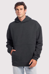 Vintage Fleece Men's Hoodie | Black