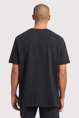 Men's Steady Seamed Tee | Black