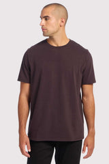 Men's Steady Seamed Tee | Eggplant