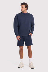 Vintage Fleece Men's Short | Washed Navy