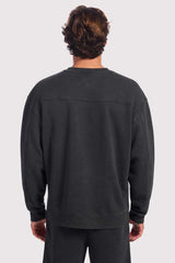 Vintage Fleece Men's Crewneck | Washed Black