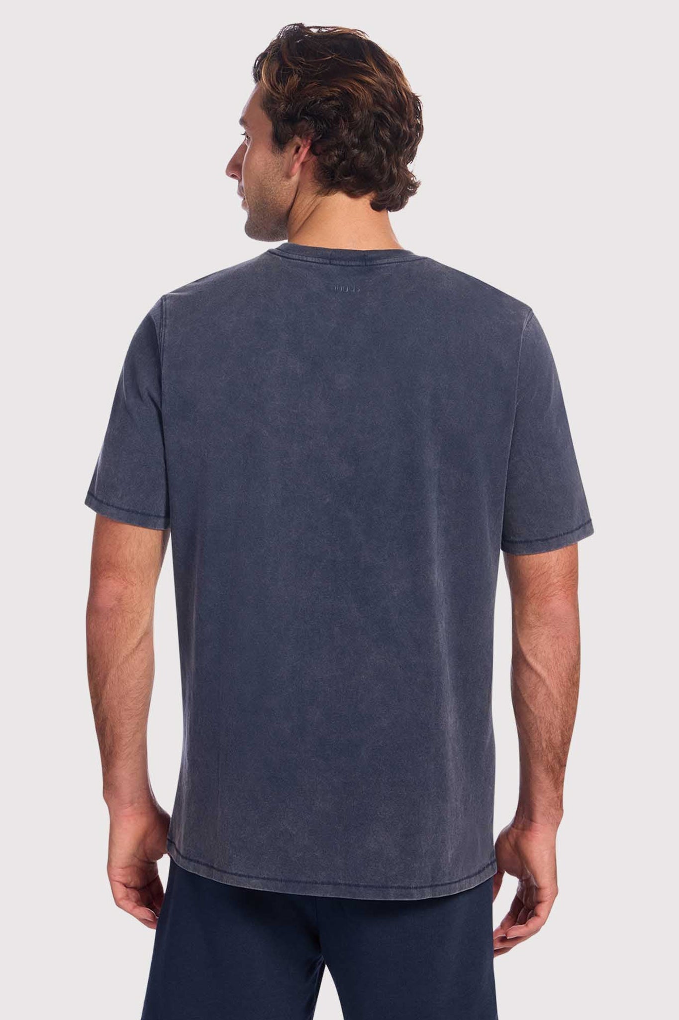 Vintage Cotton Men's Everyday T-Shirt | Washed Navy