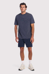 Vintage Cotton Men's Everyday T-Shirt | Washed Navy