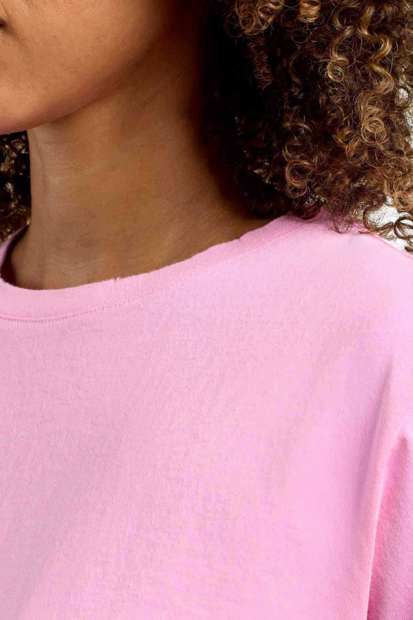 Vintage Cotton Everyday T-Shirt | Bubblegum Pink