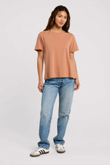 Vintage Cotton Everyday T-Shirt | Clay