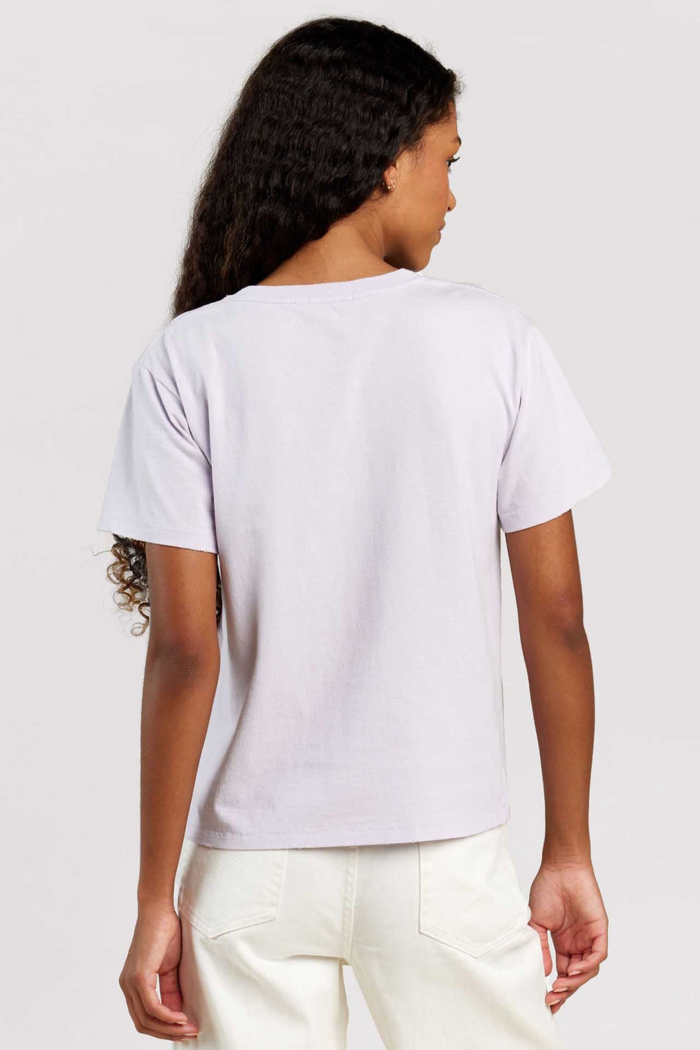 Vintage Cotton Everyday T-Shirt | Lilac